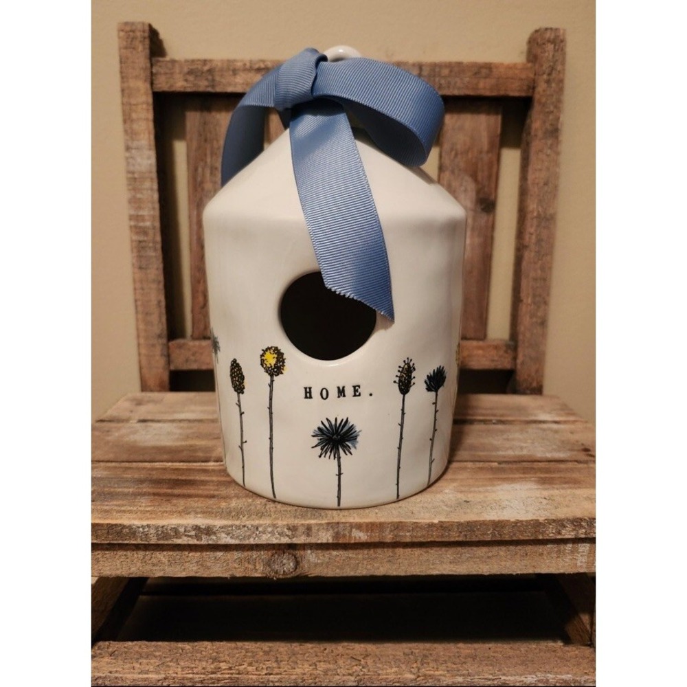 Rae Dunn Birdhouse Homeline Rare